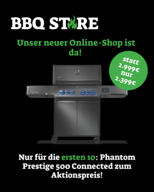Napoleon Phantom Prestige 500 Mattschwarz Connected