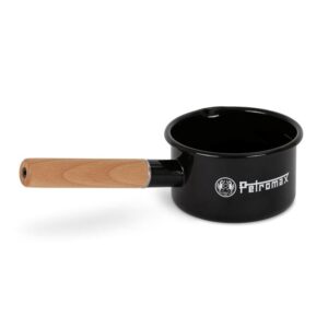 Petromax Emaille Stieltopf schwarz 1 Liter